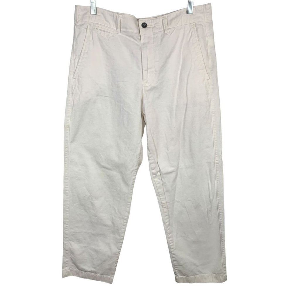 Polo Ralph Lauren‎ Womens Size 10 Pants White Authentic American Chino Straight
